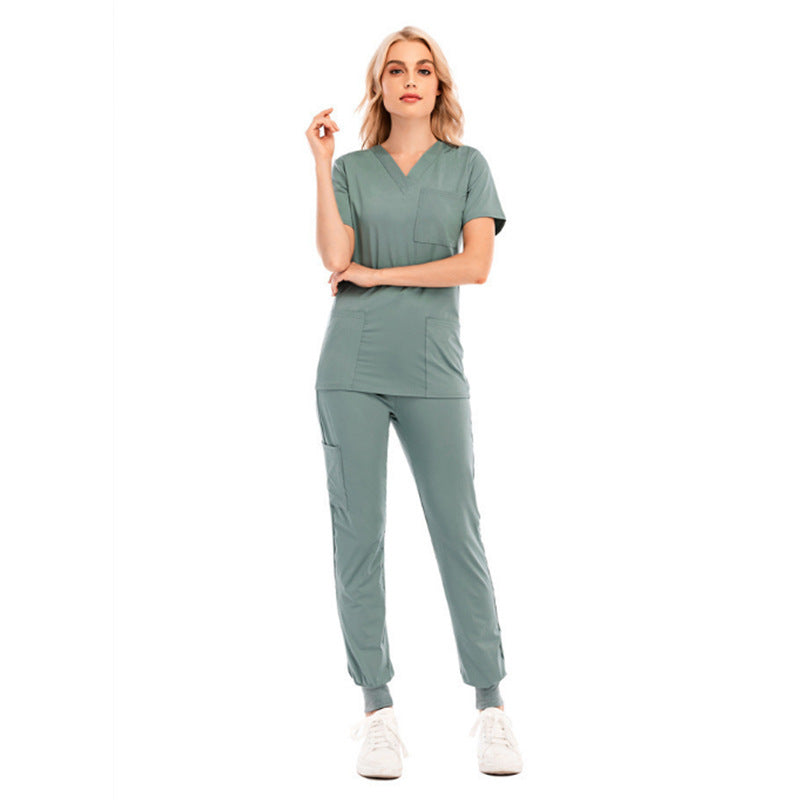 Women's Scrubs Set with Pockets on Top and Pant