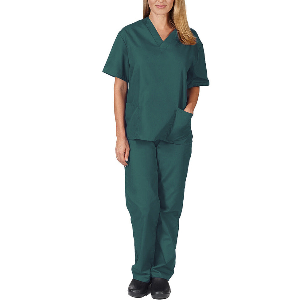 Cotton Nursing Scrubs Set for Women Surgical Medical Scrub Suit