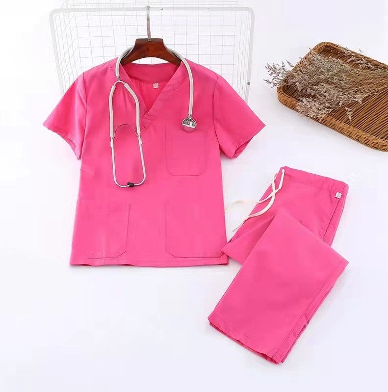 Cotton Scrubs Set for Vet, Nursing, Dentist, Clinic