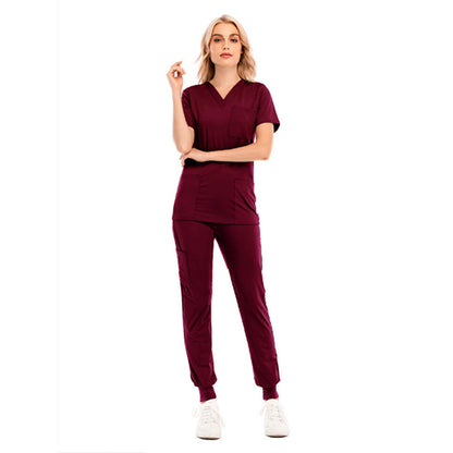 Women's Scrubs Set with Pockets on Top and Pant