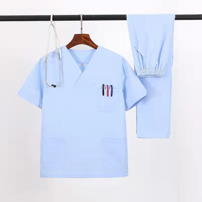 Cotton Scrubs Set for Vet, Nursing, Dentist, Clinic