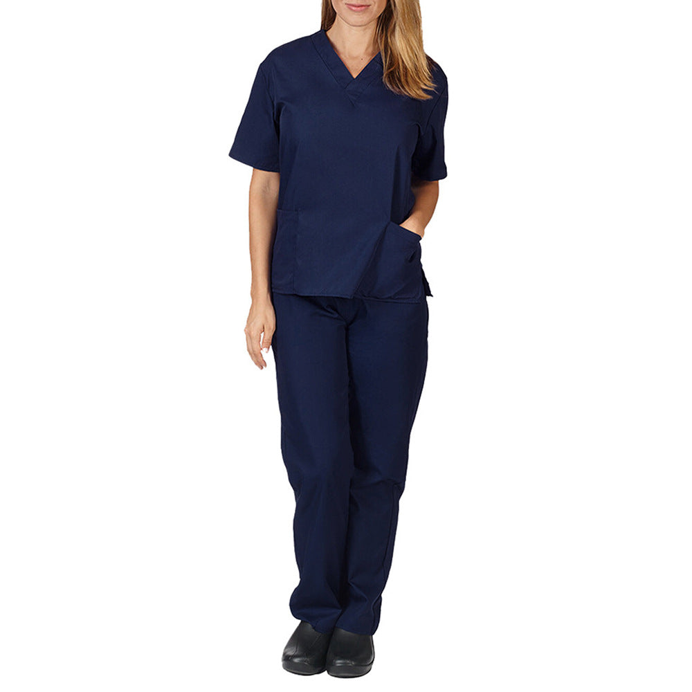 Cotton Nursing Scrubs Set for Women Surgical Medical Scrub Suit