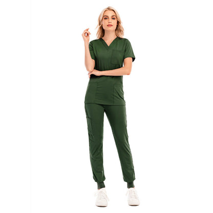 Women's Scrubs Set with Pockets on Top and Pant