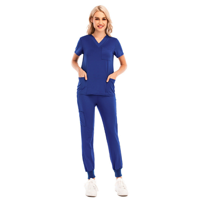 Women's Scrubs Set with Pockets on Top and Pant