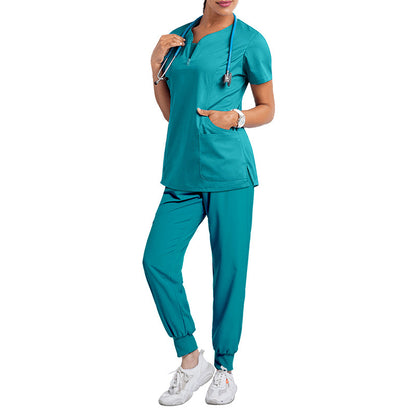 Women's Scrubs with Multiple Pockets