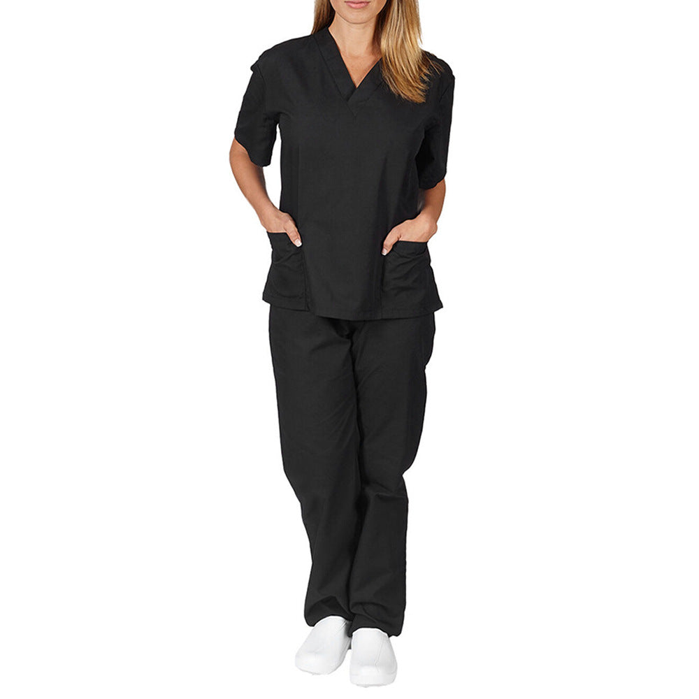 Cotton Nursing Scrubs Set for Women Surgical Medical Scrub Suit