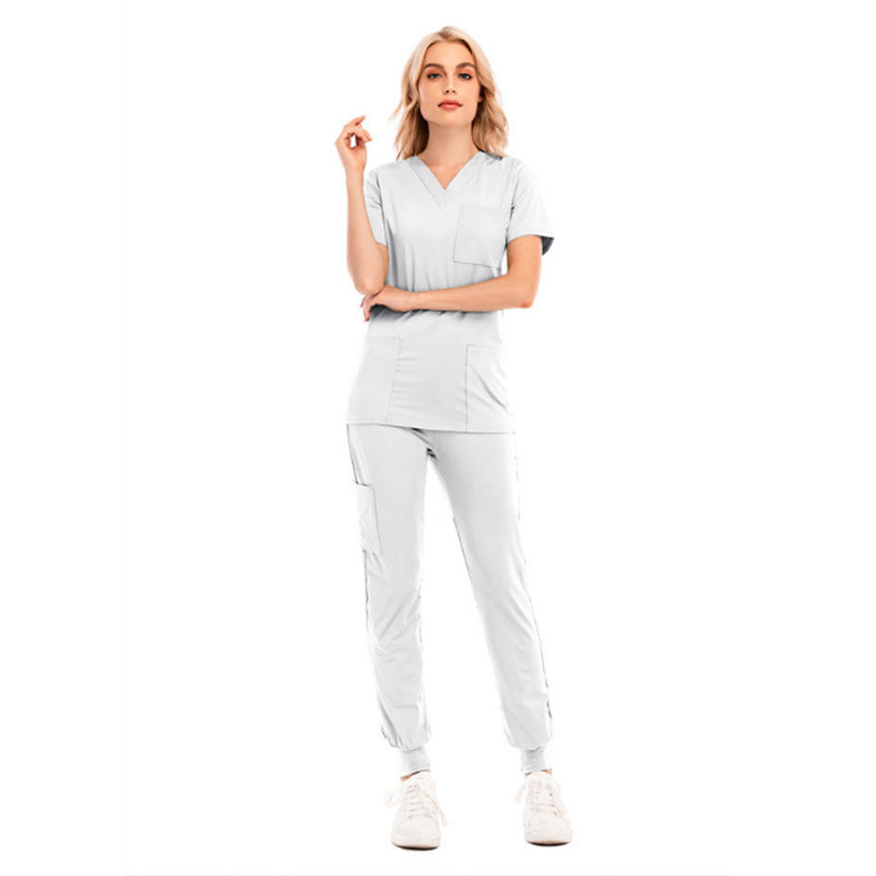 Women's Scrubs Set with Pockets on Top and Pant