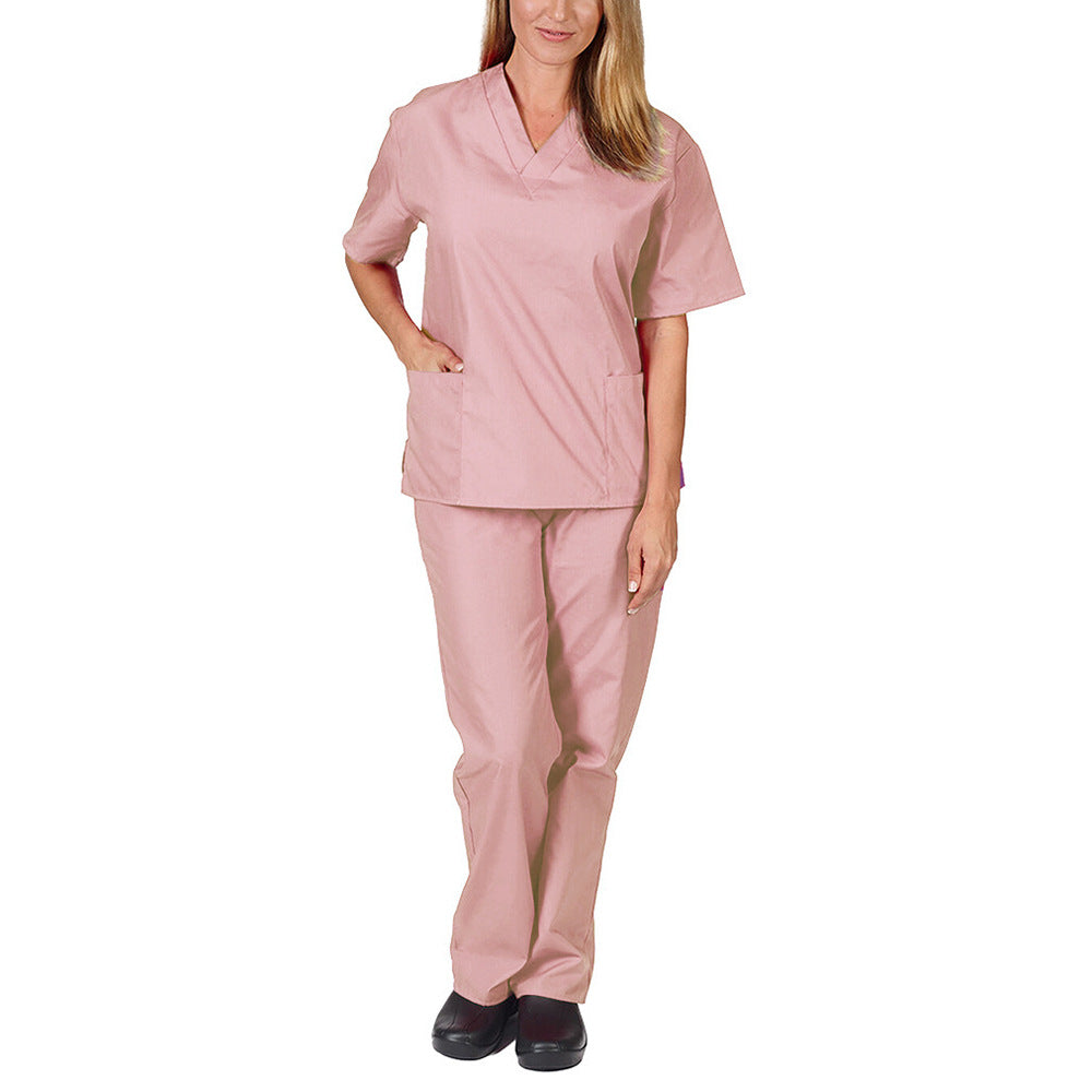 Cotton Nursing Scrubs Set for Women Surgical Medical Scrub Suit