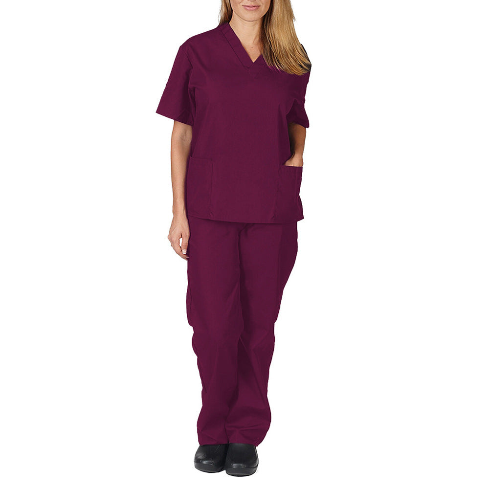 Cotton Nursing Scrubs Set for Women Surgical Medical Scrub Suit